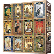 VOX成人拼圖1020片 星座幸運(yùn)貓成年玩具減壓高難度拼圖VE1000-177