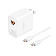 華為適配原裝全能充電器Max 66WUSB-A/C 融合端口 適配多種主流設(shè)備 66 W超級快充 白色
