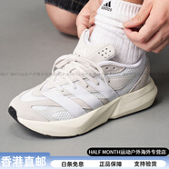 阿迪達(dá)斯 （adidas）「流光跑鞋」LIGHTBLAZE休閑跑步鞋男女新款輕運(yùn)動 晶白色/白色/淺灰色 39 240mm