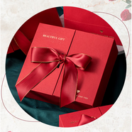 舒睡季SHUSHUIJI實(shí)木首飾盒高檔精致新中式復古項鏈手飾珠寶收納盒結婚新婚禮物 【禮盒裝】精美禮盒+禮袋+首飾盒 胡桃木色 21.5*11.5*26cm