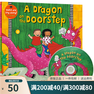 A Dragon on the Doorstep 臺(tái)階上的恐龍 英文原版兒童繪本 Barefoot Books 廖彩杏有聲書(shū)單 附CD 常青藤爸爸推薦 邊聽(tīng)邊學(xué) 親子教育互動(dòng)啟蒙學(xué) 綠山墻