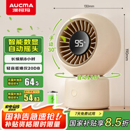 澳柯瑪風寶小風扇充電電風扇桌面風扇小電扇小臺扇usb搖頭風扇小型迷你扇/辦公宿舍戶外露營便攜搖頭風扇