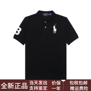 Polo Ralph LaurenT恤SS25純色大馬徽標短袖Polo衫黑色青少年 黑色 M