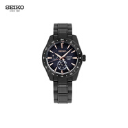 SEIKO精工手表Presage系列男款麻葉紋限量6R機芯機械表 商務(wù)送禮 節日禮物 SPB361J1