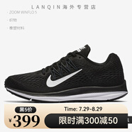 耐克（NIKE）Nike/ ZOOM WINFLO 5 男女透氣休閑運(yùn)動跑步鞋 AA7414 AA7414-001 44