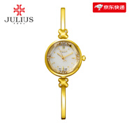 JULIUS;JL;聚利時女表閃耀水鉆時尚纖細手鏈?zhǔn)直硎W(xué)生氣質(zhì)女878 B款-_閃耀金