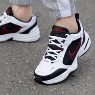 耐克（NIKE）官方艦店男鞋夏季運(yùn)動(dòng)鞋M2K復(fù)古老爹鞋緩震輕便跑步鞋潮流休閑鞋 415445-101/老爹鞋/白黑紅 42