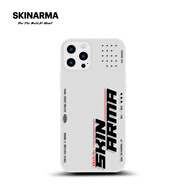 SKINARMA潮牌適用于蘋果12手機(jī)殼iPhone12promax保護(hù)套無線充電SK簡約 薄透明殼黑色星星 iPhone12ProMax
