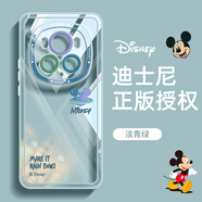 迪士尼（Disney）【迪士尼授權】米奇適用華為榮耀magic6手機殼新款透明全包防摔秋冬創(chuàng  )意女款magic6Pro硅膠軟殼感 透明-米奇星號海湖青【透明超薄全包防摔】 榮耀Magic6_Pro