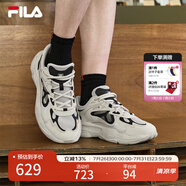 FILA斐樂男鞋男子跑鞋MARS II火星二代復古運動鞋減震男鞋 燕麥棕/黑-火星4 F12M522101F 42.5
