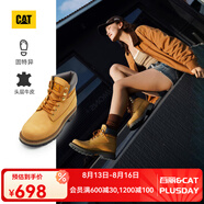 CAT卡特經(jīng)典大黃靴馬丁靴男女鞋升級版防潑水鞋面四季戶(hù)外登山工裝靴 女款 P312082N1EDC25 37