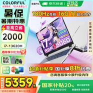 七彩虹隱星P16PRO游戲本 2025新款 酷睿旗艦級i7HX 滿性能5070TI顯卡 16英寸大屏電競學(xué)生設(shè)計筆記本電腦 13代180HZ-RTX5060-16G 1T 16.0英寸｜2.5K｜高色