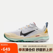 耐克男子跑步鞋REACT WILDHORSE 8運(yùn)動(dòng)鞋 DR2686-101白/淺黃綠40.5