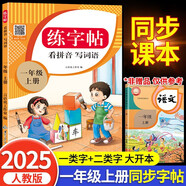 練字帖一年級(jí)上冊(cè) 2025年新版一年級(jí)語(yǔ)文同步練字帖 小學(xué)生練字帖每日一練 寫(xiě)好中國(guó)字 硬筆鋼筆字帖生字筆畫(huà)筆順練習(xí)
