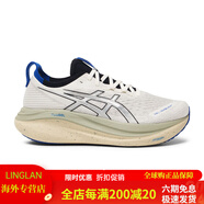 亞瑟士（ASICS）NIMBUS 27男款N27代緩震跑鞋黑武士寬楦2E慢跑運動(dòng)鞋 1011C096-100 39.5