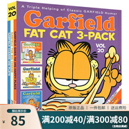 加菲貓英文原版漫畫 合集 故事三合一 Garfield Fat Cat 3 Pack 經(jīng)典趣味幽默漫畫 兒童圖畫故事書 Jim Davis進口原版書籍 綠山墻 加菲貓漫畫 三合一 20