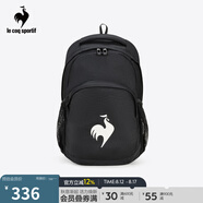 樂(lè)卡克（Le coq sportif）法國(guó)公雞女款騎行系列秋季運(yùn)動(dòng)便攜雙肩背包CA-8648233 黑色/BLK F