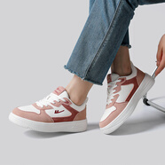 回力（Warrior）板鞋女百搭小白鞋男鞋情侶運動(dòng)鞋子女 WXY(ZA)-3721 白粉紅-女 38