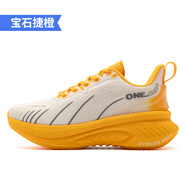 玩覓夏季避震跑步鞋男鞋運(yùn)動(dòng)鞋女慢跑鞋減震穩(wěn)定支撐透氣輕便防滑