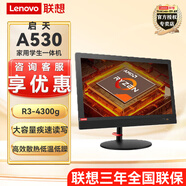 聯(lián)想啟天A530 銳龍R3-4300g一體機電腦整機19.5英寸網(wǎng)課商務(wù)辦公娛樂(lè ) 標配8G內存 256G固態(tài) 一體機