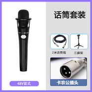 E300電容麥克風(fēng)直播臺(tái)式電腦游戲語(yǔ)音主播K歌喊麥創(chuàng)新5.1聊天話筒 【48V款】話筒+三腳架 【需換顏色請(qǐng)聯(lián)系客服】