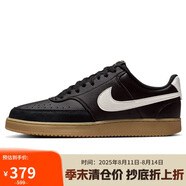 耐克NIKE男子休閑鞋 COURT VISION LOW運動鞋IB2998-004黑白棕42