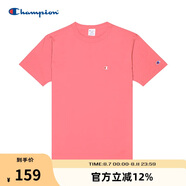 Champion冠軍t恤男24新款純棉情侶寬松短袖上衣 M441粉色 XL 