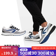 迪卡儂（DECATHLON）運動(dòng)鞋男鞋春季透氣休閑防滑鞋子輕便減震跑步鞋網(wǎng)面鞋RUNS 海青藍/象牙白 45