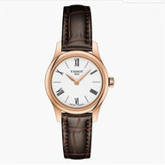 天梭（TISSOT）手表玫瑰金色精致時(shí)尚通勤簡(jiǎn)約百搭女表美國進(jìn)口石英表名表WATCH 瑞士表-Tradition Thin系列 25mm