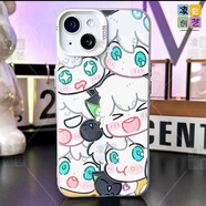 凌彩創(chuàng  )藝動(dòng)漫羅小黑戰記手機殼適用蘋(píng)果16promax華為小米15pro紅米k80至尊vivoiqooneo10一加ace5IMD彩銀殼 萌萌羅小黑【IMD彩銀-透銀】 紅米Turbo4pro