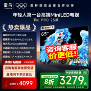 FFALCON雷鳥(niǎo)鶴6 PRO 25款 65英寸 MiniLED家電國家補貼 滿(mǎn)血機芯 一級能效智能平板電視機65S595C Pro 65英寸 國家補貼 65S595C Pro無(wú)開(kāi)機廣告
