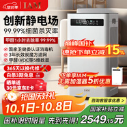 IAM【家電國家補貼】空氣凈化器KJ500F Pro家用除甲醛臥室內除菌吸去煙小型負離子消毒機M8mini