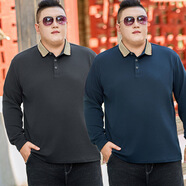 JEEP SPIRIT吉普長袖T恤男士春秋 藏青色 2XL