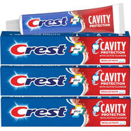 佳潔士（CREST）防蛀牙膏3只裝 大容量家庭經(jīng)濟裝 防蛀護理 強化牙齒薄弱部位 232g*3支