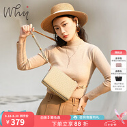 why女包時(shí)尚經(jīng)典小方包優(yōu)雅斜挎手機(jī)包百搭包包女包送媽媽送七夕禮物 杏色