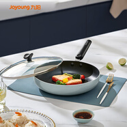 九陽(yáng)（Joyoung）平底鍋煎鍋26cm牛排鍋扒盤(pán)電磁爐燃氣墨峰藍色CF212