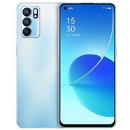 OPPOReno6 5G通雙模美顏拍照低價手機新款面部智能手機reno6 夏日晴海 12+256GB 面容識別