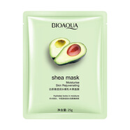 泊泉雅（BIOAQUA）凈透水嫩乳木果面膜改善干燥瑩潤(rùn)補(bǔ)水保濕面膜片裝面部護(hù)理 兩片裝