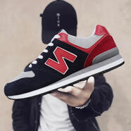 新百倫新百倫男鞋nb574情侶透氣跑步鞋N字網(wǎng)面阿甘鞋夏季女鞋 美隊 36