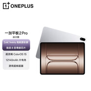 OPPO 一加 平板 2 Pro 13.2英寸 3.4K144Hz高刷屏 驍龍8至尊版 辦公游戲?qū)W習(xí) OPPO 學(xué)生輕薄平板電腦 冰川銀16GB+512GB 【W(wǎng)iFi版】送雙倉藍牙耳機 官方標配