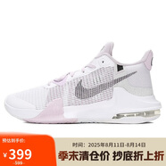 耐克（NIKE）男子籃球鞋AIR MAX IMPACT3運動(dòng)鞋DC3725-101 白粉 43 