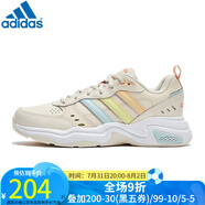 阿迪達(dá)斯 （adidas）女跑鞋STRUTTER運(yùn)動(dòng)鞋時(shí)尚潮流老爹鞋輕便跑步鞋GX6160 GX6160/冬季 36.5