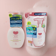牛乳石鹼日本進(jìn)口COW牛乳石鹼洗面奶溫和氨基酸泡沫型潔面慕斯敏感肌成人 泡沫潔面【瓶裝+替換裝】
