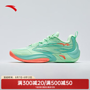 安踏（ANTA）迪溫琴佐同款氮科技籃球鞋男緩震突破低幫運動(dòng)鞋 熒光晶綠/青瓷綠-4 44 (男44)