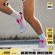 安德瑪（UNDERARMOUR）秋冬Charged 女子運(yùn)動(dòng)跑步鞋3024191 灰色101 37.5