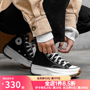 匡威男鞋女鞋帆布鞋Run Star Hike增高厚底鞋高幫經(jīng)典情侶松糕鞋 流星厚底5cm 166800C 42