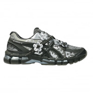 亞瑟士（asics）Cecilie Bahnsen x Asics Gel-Kayano 低幫透氣跑步鞋 1203A794-300 黑白色 36 225