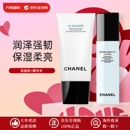 香奈兒（Chanel）山茶花洗面奶泡沫潔面乳清潔保濕控油水乳護膚品套裝 生日禮物女 2件套 洗面奶+精華水