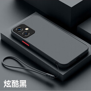 龍小幺Redmi紅米Note12手機(jī)殼十二保護(hù)套小米5G新款全包男女款防摔i2液態(tài)硅膠超薄軟殼個性創(chuàng)意簡約外殼 親膚-紳士黑色送手繩 紅米Note12