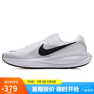 耐克NIKE男子跑步鞋緩震 NIKE REVOLUTION 8 運動鞋HJ9198-101白 42